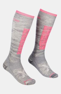 NEW $29 EURO Socks High End World Class Athlete Ski Compression Socks Grey 