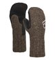 Gloves SWISSWOOL CLASSIC MITTEN LEATHER Black