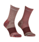 Socken ALPINE MID SOCKS W Pink Rot