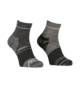 Socks ALPINE QUARTER SOCKS M Gray Black