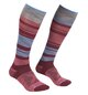 Chaussettes ALL MOUNTAIN LONG SOCKS W Orange Rouge