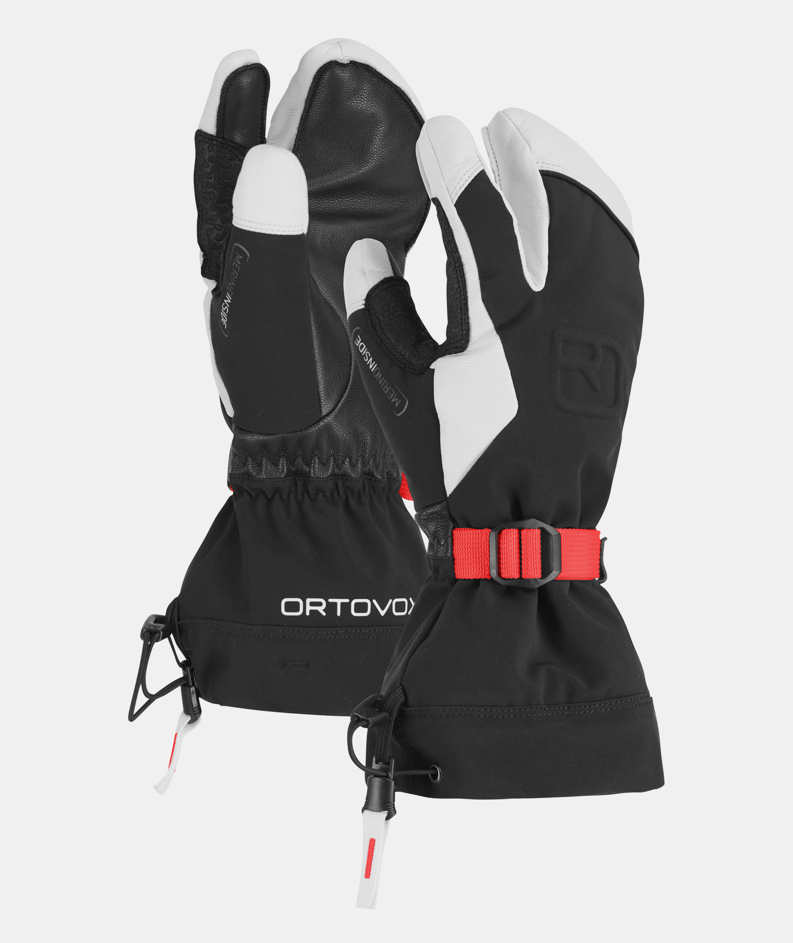ORTOVOX MERINO FREERIDE 3 FINGER GLOVE W | Gloves | ORTOVOX