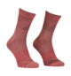 Chaussettes ALPINE PRO COMP MID SOCKS W Rose Rouge
