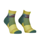 Socks ALL MOUNTAIN QUARTER SOCKS M Green yellow