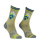 Socks ALPINE LIGHT COMP MID SOCKS M Green yellow