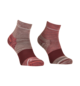 Socks ALPINE QUARTER SOCKS W pink Red