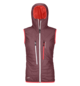 Vests SWISSWOOL PIZ BOÈ VEST W Red pink