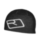 Bonnets MERINO LOGO KNIT BEANIE Gris Noir