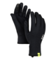 Gloves 185 ROCK'N'WOOL GLOVE LINER M Gray Black