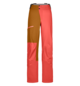 Pantaloni Hardshell 3L ORTLER PANTS W Rosso rosa