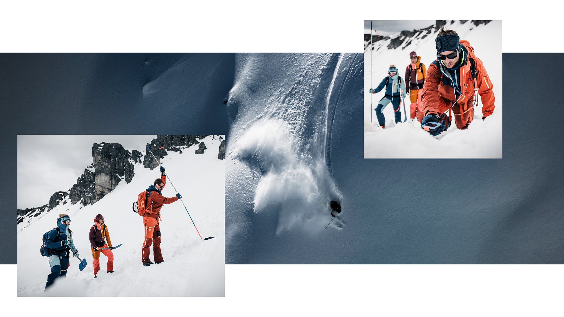 Ortovox Ravine 28 Arctic Grey Sacs à dos ski/snowboard : Snowleader