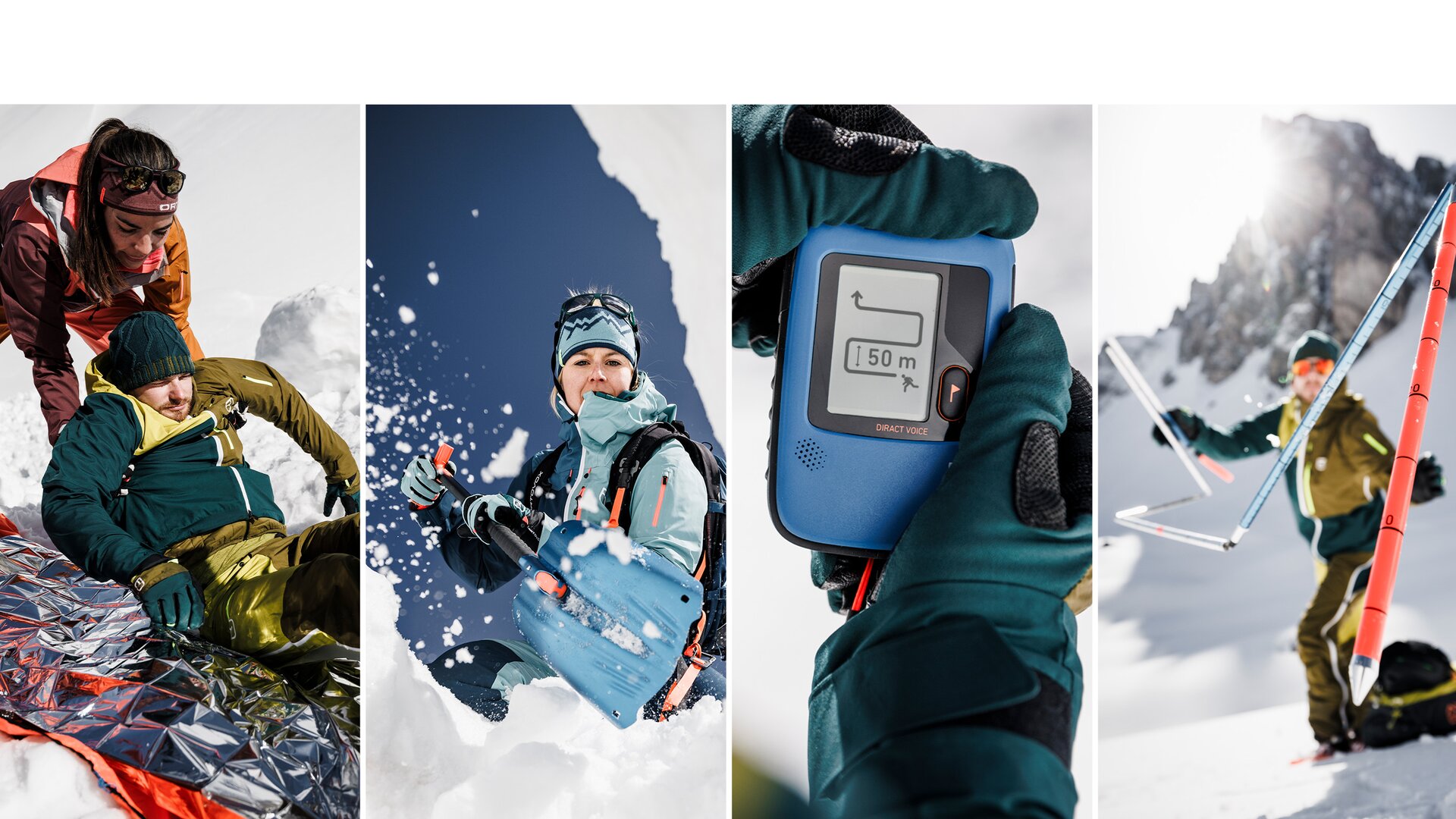 Ortovox Rescue Set Diract Voice  Buy Ortovox Ski Equipment Online  Sportmania Switzerland - Sportmania