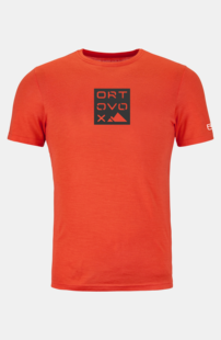 T-Shirts 185 MERINO SQUARE TS M
