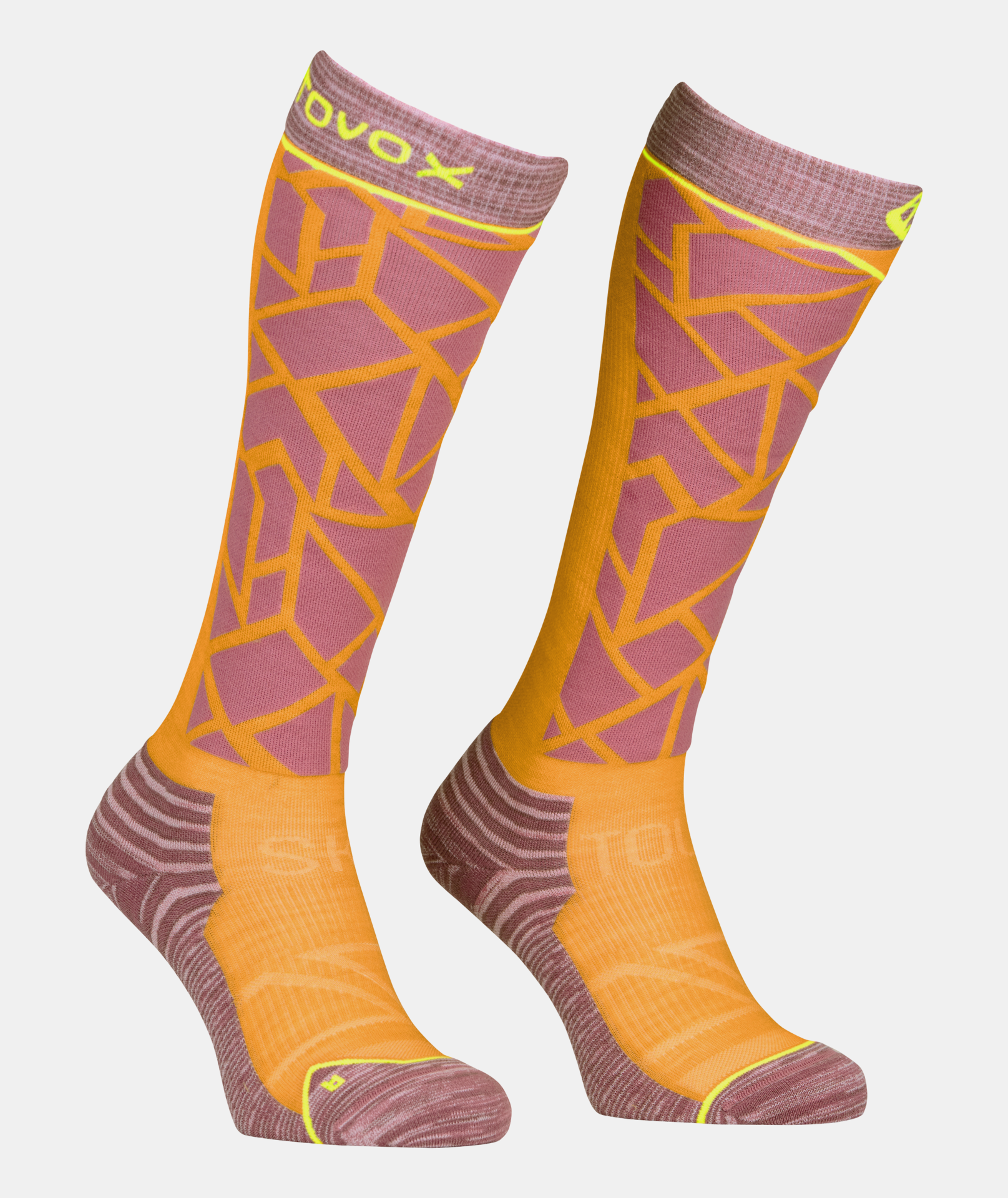 Ortovox Ski Tour Comp Long Socks W calcetines de lana merino para mujer