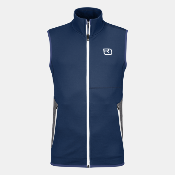 TRAILSIDE SUPPLY CO. Men's Full-zip Polar Fleece Vest Lightweight  Sleeveless Jacket