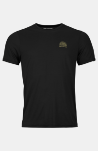 Ortovox 185 Merino Logo Spray Tee  Vertical Addiction - Vertical Addiction