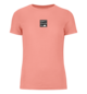 T-Shirts 185 MERINO SQUARE TS W Rose