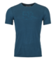 T-Shirts 120 COOL TEC MTN LOGO TS M Blau