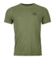 T-Shirts 120 COOL TEC MTN STRIPE TS M Green