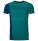 T-Shirts 170 COOL VERTICAL TS M Grün