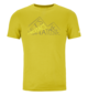 T-Shirts 185 MERINO PROTACT TS M Jaune