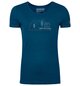 T-Shirts 140 COOL VINTAGE BADGE TS W Blau