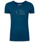 T-Shirts 140 COOL VINTAGE BADGE TS W Bleu