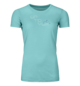 T-Shirts 185 MERINO TANGRAM LOGO TS W Bleu