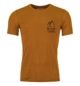 T-Shirts 120 COOL TEC MTN DUO TS M brown
