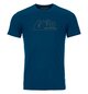 T-Shirts 140 COOL VINTAGE BADGE TS M Blau
