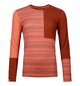Intimo lungo funzionale 185 ROCK'N'WOOL LONG SLEEVE W rosa