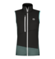 Giubbini senza maniche FLEECE GRID VEST W Grigio