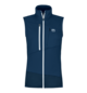 Giubbini senza maniche FLEECE GRID VEST W Blu