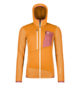 Hoodies FLEECE GRID HOODY W Orange