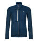 Vestes en polaire FLEECE GRID JACKET W Bleu