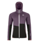 Hoodies FLEECE RIB HOODY W Violett