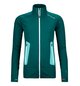 Vestes en polaire FLEECE LIGHT JACKET W Vert