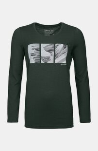 Longsleeves 185 MERINO SHAPE PIC LS W