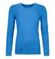 Manches longues 185 MERINO LOGO SPRAY LS W Bleu