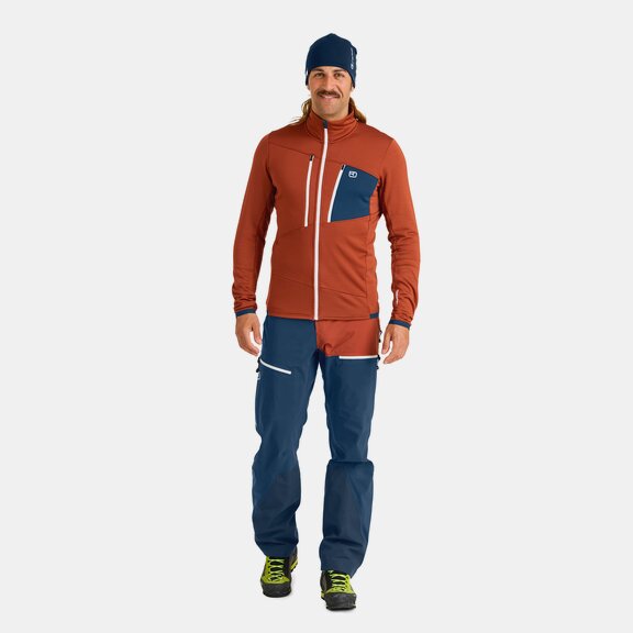 Vestes en polaire FLEECE GRID JACKET M