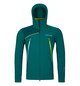 Softshell Jackets PALA HOODED JACKET M Green