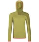 Hoodies FLEECE LIGHT GRID ZN HOODY W Jaune