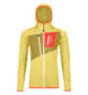 Hoodies FLEECE GRID HOODY W Jaune