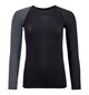 Langarm Baselayer 120 COMP LIGHT LONG SLEEVE W Schwarz