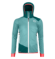 Vestes Softshell SWISSWOOL COL BECCHEI HYBRID JACKET W Bleu