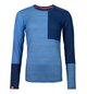 Base Layer long 185 ROCK'N'WOOL LONG SLEEVE W Blue