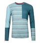 Base Layer long 185 ROCK'N'WOOL LONG SLEEVE W Blue