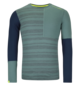 Langarm Baselayer 185 ROCK'N'WOOL LONG SLEEVE M Grün