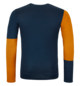 Langarm Baselayer 185 ROCK'N'WOOL LONG SLEEVE M Blau