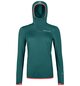 Hoodies FLEECE LIGHT GRID ZN HOODY W Vert